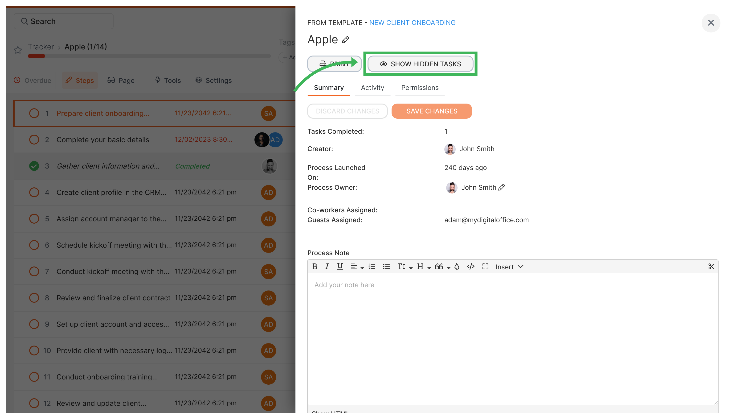 Tallyfy Pro · Launching - Launch manually